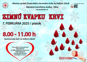 ZIMNÁ KVAPKA KRVI / 7.2.2025 1